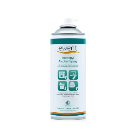 Limpiador de alcohol isopropilico ewent 400ml -  uso vertical