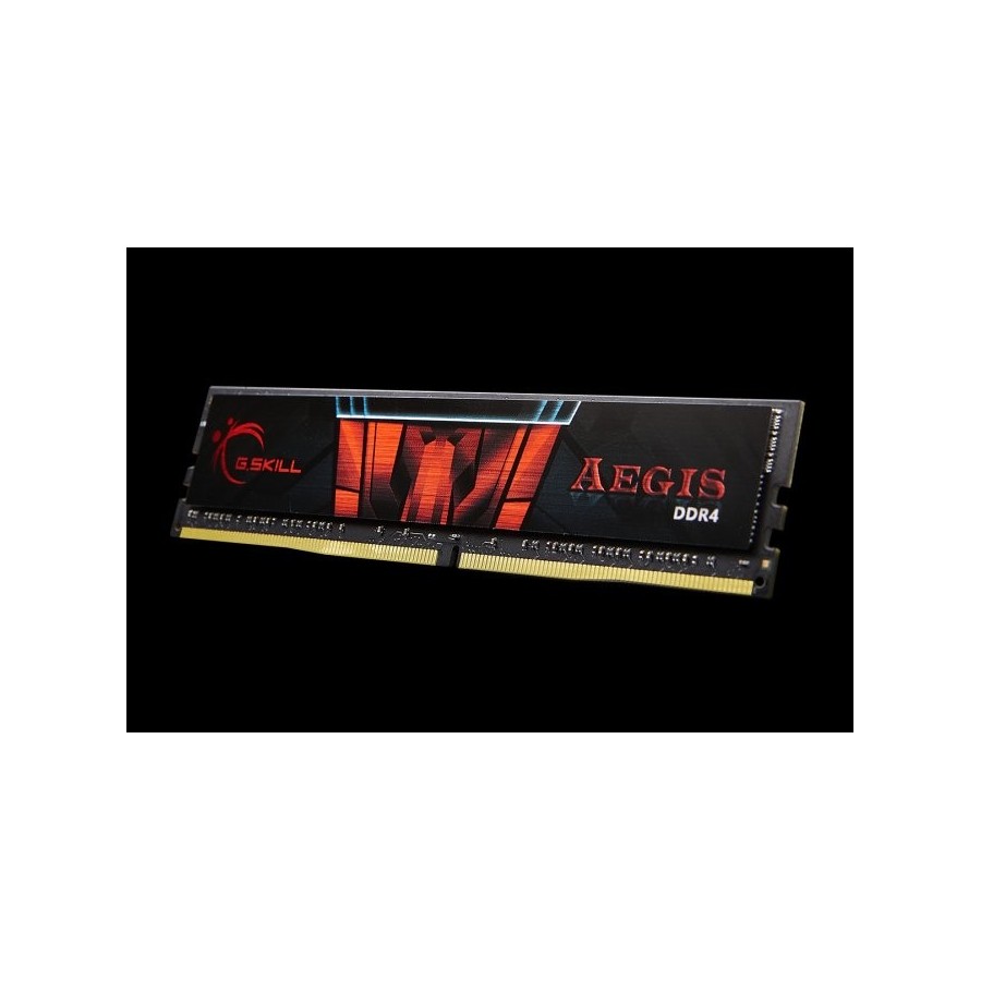 Memória g.skill 16gb aegis ddr4 (1 x 16gb) ddr4 2400mhz cl17 f4-2400c17s-16gis