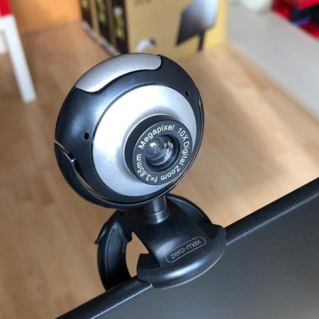 Webcam zero-max zm-020 negra bulk (sin caja/presentacion bolsa)