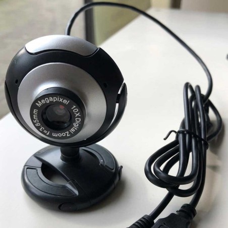 Webcam zero-max zm-020 negra bulk (sin caja/presentacion bolsa)