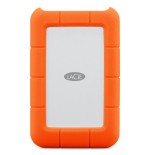 Disco externo hdd lacie rugged mini 1000 gb naranja, plata