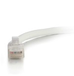 C2g cable de red rj-45 (m) a rj-45 (m) 2 m utp cat 6 moldeado, sin enganches, trenzado blanco