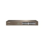 Tenda switch 16 puertos gigabit teg1016d 10/100/1000 rack