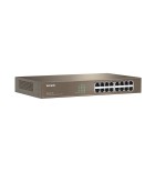 Tenda switch 16 puertos gigabit teg1016d 10/100/1000 rack