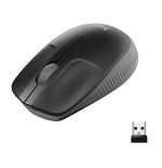 Logitech ratón inalámbrico m190 gris marengo 910-005905