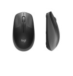 Logitech ratón inalámbrico m190 gris marengo 910-005905