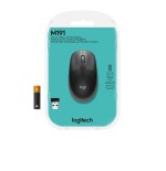 Logitech ratón inalámbrico m190 gris marengo 910-005905