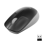 Logitech ratón inalámbrico m190 gris medio 910-005906