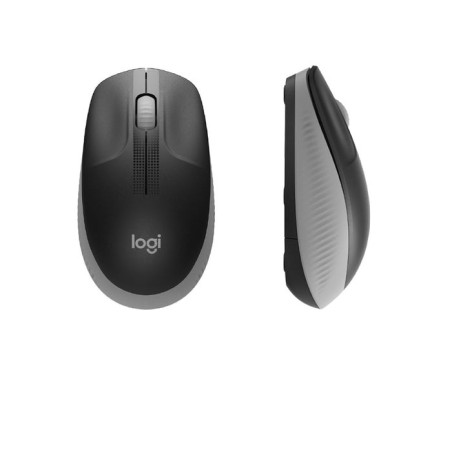 Logitech ratón inalámbrico m190 gris medio 910-005906