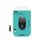 Logitech ratón inalámbrico m190 gris medio 910-005906