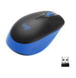 Logitech ratón inalámbrico m190 azul 910-005907