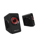 Altavoces mars gaming ms1 10w 2.0 rojos
