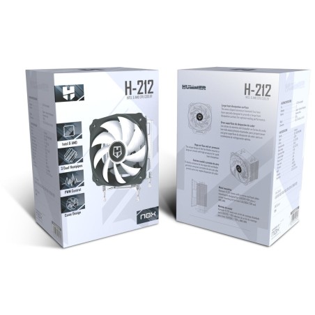 Nox ventilador cpu hummer h-212 120mm