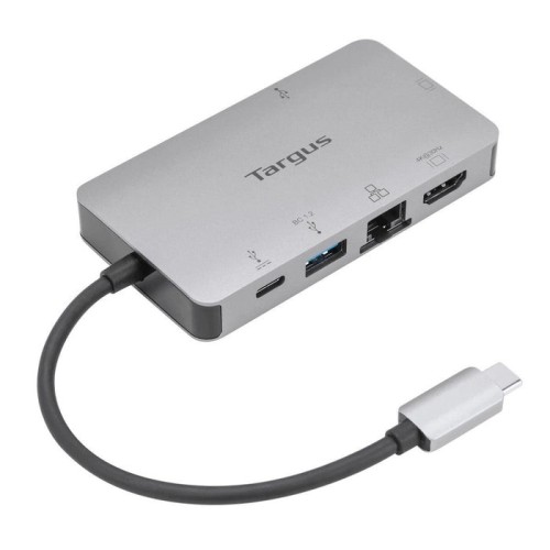 Docking station targus tipo c a 1x hdmi 1x vga 1x usb-a 1x tipo c plata