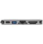 Docking station targus tipo c a 1x hdmi 1x vga 1x usb-a 1x tipo c plata