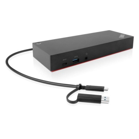 Lenovo thinkpad hybrid usb-c con usb-a dock con cable alimentación. para us. 40af0135us