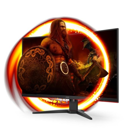 Monitor aoc 31.5" c32g2ze gaming 1ms, 240hzm full hd led negro