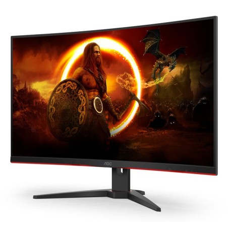 Monitor aoc 31.5" c32g2ze gaming 1ms, 240hzm full hd led negro