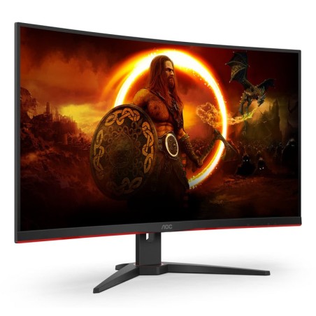 Monitor aoc 31.5" c32g2ze gaming 1ms, 240hzm full hd led negro