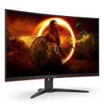 Monitor aoc 31.5" c32g2ze gaming 1ms, 240hzm full hd led negro